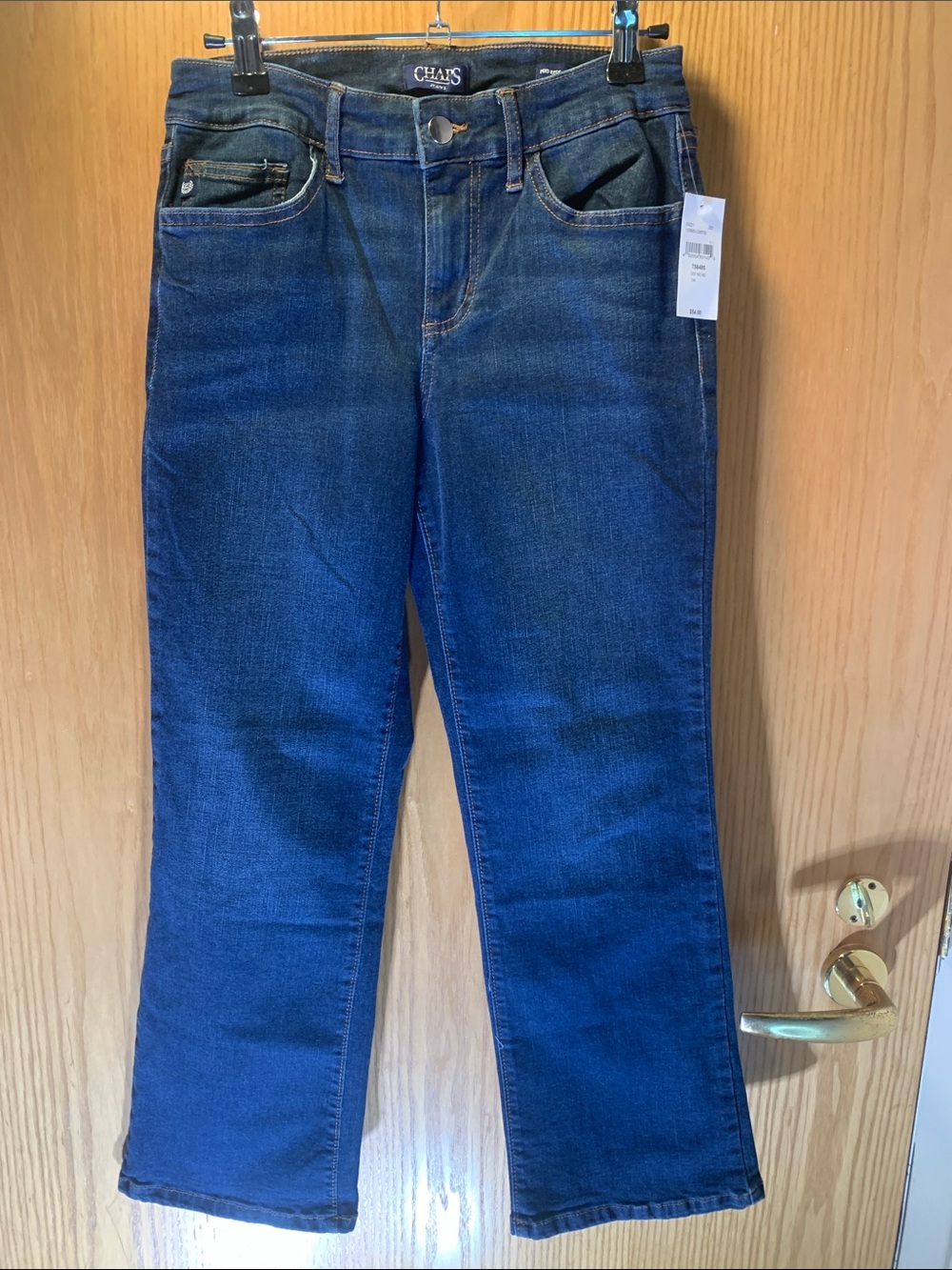 New! Chaps Women’s Bootcut Jeans in Dark Blue - Size 4
